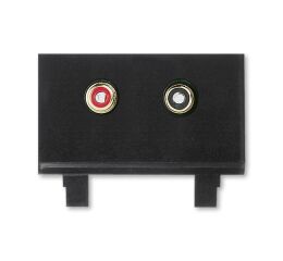 Element® 5014E-A02206 maska nosná  s konektory (2x zásuvka CINCH) ABB