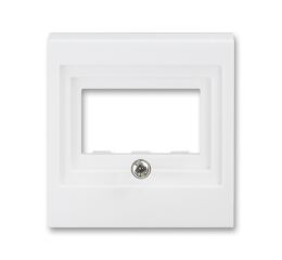 Levit® 5014H-A00040 03 kryt zásuvky reproduktorové, komunikační přímé nebo přístroje USB barva  bílá * ABB
