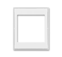 Element® 5016E-A00070 01 kryt pro přístroj osvětlení s LED nebo pro adaptér Profil 45 barva bílá / ledová bílá ABB