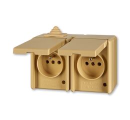 Dvojzásuvka 5518-2029 D