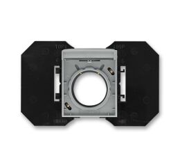 Time® 5530E-A67107 36 zásuvka centrálního vysávání, se základnou barva ocelová ABB