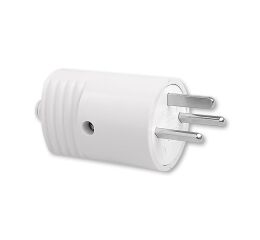 Vidlice s přímým vývodem, 10 A, 250 V AC, DC, vzor C2 *5538N-C01703 S šedá ABB