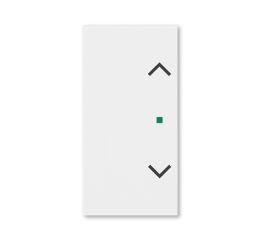 FREE@HOME Kryt 2násobný levý/pravý, symbol „žaluzie“ *6220H-A02002 03 bílá ABB