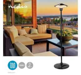 Nedis Ohřívač terasy 1500W | nastavení teplot