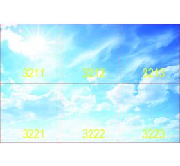 MODUS IBP SKY, vestavné do rastru - modul 600, čtverec A, 4000K LED, DALI driver 350mA, SKY 32, sestava 6 ks