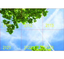 MODUS Q DECO LED MIX panel,  4000lm, čtverec A, modul 600, driver 900mA, LED 827-865, tunable white, motiv 21, 6 ks