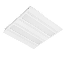 MODUS ID, vestavné - 600, čtverec A, perforovaný kryt opál,2 zdroje, LED 840, nestmívatelný driver 700mA, ISODOM3