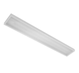 MODUS MEGA LED 1220mm, širokozářič, opálový kryt PC, 2x LED 840, závěsné, IK10, zdroj 1400mA nestmívatelný, s předř. skříní