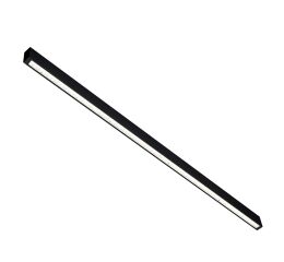 Svítidlo NAR4000, závěsné / přisazené, 1200mm, LED 840, černý korpus, optika širokozářič 90°