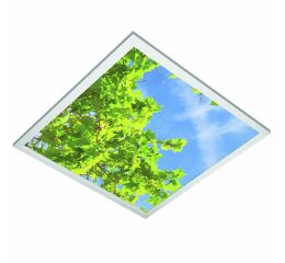 MODUS Q LED panel, vestavný/závěsný čtverec A, modul 600, LED 857, dekorace SKY 6, 9ks svítidel, driver 700mA, nestmívatelný