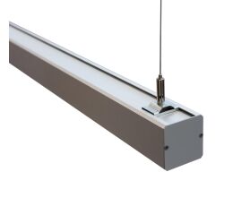 Systém MODUS TS - nosná lišta 1S (576mm), 9x2,5mm, elox, jen na začátek řady