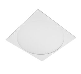 MODUS US4000, LED 830, vestavný čtverec A, modul 600, DALI driver 1050mA, kruhová svítící plocha