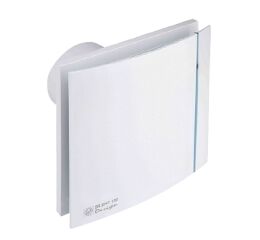 SILENT 100 CRZ DESIGN 3C IP45 tichý malý axiální ventilátor bílý Elektrodesign, S&amp;P