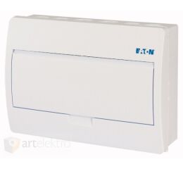 Eaton BC-O-1/12-TW-ECO Rozvodnice NA omítku, bílé plast. dveře, 1 řada, 12 modulů *281691