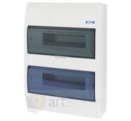 Eaton BC-O-2/36-ECO Rozvodnice NA omítku, průhledné plast. dveře, 2 řady, 36 modulů *280350