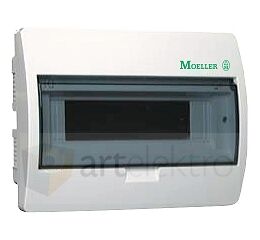 Eaton BC-U-1/5-ECO Rozvodnice, POD omítku, průhledné plast. dveře, 1 řada, 5 modulů *280352