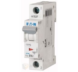 Eaton PL6-B16/1 Jistič PL6, char B, 1-pólový, Icn=6kA, In=16A *286521