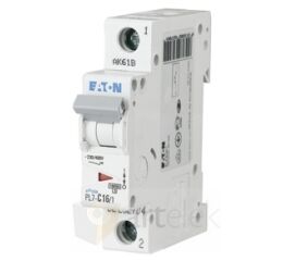 Eaton PL7-C6/1-DC Jistič PL7-DC, char. C, 1-pólový, Icn=10kA, In=6A *264886