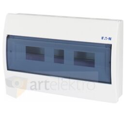 Eaton BC-O-1/18-ECO Rozvodnice NA omítku, průhledné plast. dveře, 1 řada, 18 modulů *280348