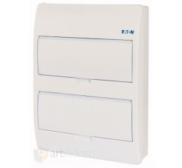Eaton BC-O-2/24-TW-ECO Rozvodnice NA omítku, bílé plast. dveře, 2 řady, 24 modulů *281693
