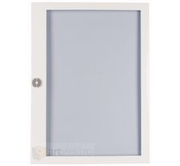 Eaton BFZ-UTT-DR-6/144 Prosklené dveře, rozvodnice pod omítku, 24TE/řadu, 6 řad, otočný plastový zámek xEnergy Basic *285231