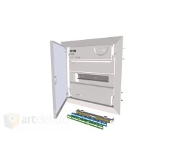Eaton KLV-12UPS-F Rozvodnice KLV, pod omítku, plech.dveře, šroubová svorkovnice, řad 1, modulů 14 *178814