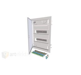 Eaton KLV-24UPS-SF Rozvodnice KLV, pod omítku, superploché plech.dveře, šroubová svorkovnice, řad 2, modulů 28 *178817