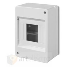 Eaton MINI-4 Rozvodnice NA omítku IP20, 1 řada, 4 moduly, bez dveří *177068
