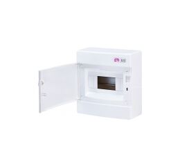 ETI ECT8PO  *001101005 Nástěnná rozvodnice s bílými dvířky ECT8PO, počet modulů: 8 (1x8), In = 63A, Un = 400V AC, stupeň krytí IP4