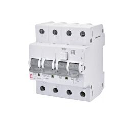ETI KZS-4M 3p+N A C20/0,03 6kA *002174925 Kombinovaný chránič 3p+N, 4M, typ A, char. C, I?n = 30mA, Icn = 6kA, In = 20A, Un = 400/