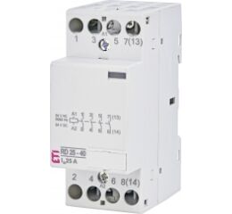 ETI RD 25-40-24V AC/DC *002464011 Modulární stykač RD 25-40, 4p, 2M, kontakty 4xNO, In = 25A, Un = 24V AC/DC