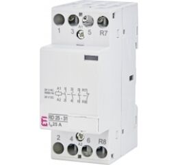 ETI RD 25-31-24V AC/DC *002464013 Modulární stykač RD 25-31, 4p, 2M, kontakty 3xNO + 1xNC, In = 25A, Un = 24V AC/DC