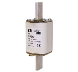 ETI S1 gBAT 110/160A/700V DC *004723305 Nožová pojistková vložka pro baterie S1, velikost NH 1, charakteristika gBAT, In = 160A, I