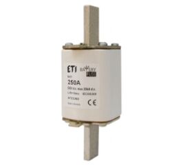 ETI M2 gBAT 400A/550V DC *004724267 Nožová pojistková vložka pro baterie M2, velikost NH 2, charakteristika gBAT, In = 400A, Icn =