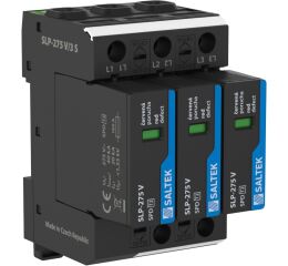 Saltek SLP-275 V/3 S svodič přepětí, vhodné pro 3-fázový systém TN-C, 120 kA (8/20), dálková signalizace poruchy