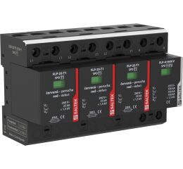 Saltek FLP-25-T1-V/3+1 Svodič bleskových proudů, vhodné pro 3-fázový systém TT, instalace na vstupu do budovy, 100 kA (10/350)