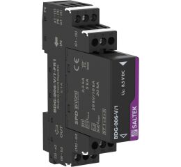 Saltek BDG-006-V/1-FR1 svodič bleskových proudů v kombinaci s hrubou a jemnou ochranou pro plovoucí telekomunikační a signálové linky, galvanické oddělení linky od PE, instalace na vstupu do budo