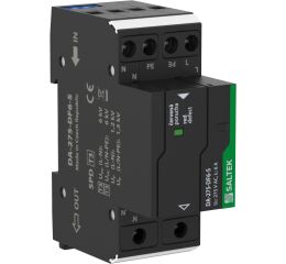 Saltek DA-275-DF6-S přepěťová ochrana s vf filtrem, instalace těsně před chráněné zařízení, dálková signalizace poruchy, 6 A