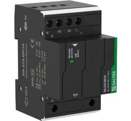Saltek DA-275-DFi16 přepěťová ochrana s vf filtrem, instalace těsně před chráněné zařízení, s přerušením napájení, 16 A