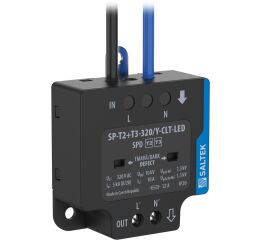 Saltek SP-T2+T3-320/Y-CLT-LED modul s přepěťovou ochranou hlavně pro LED svítidla bez ohledu na typ napájecího systému, instalace těsně před chráněné zařízení, s přerušením napájení, 10 A, umístě