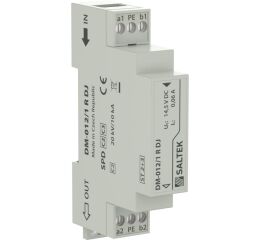 Saltek DM-012/1-R-DJ přepěťová ochrana dvoužilových signálových linek, instalace těsně před chráněné zařízení, 12 V DC, do 0,5 A