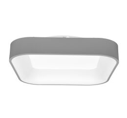Svítidlo NEST WMKL01S-40W/LED-SED šedé stropní LED stmívatelné s dálkovým ovladačem svítivost 2600 lumen se změnou barev