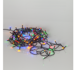 Vánoční osvětlení  36m + 10m přívodní kabel TIMER LED 360ks barevná vnitřní i venkovní, časovač, stmívání *228646 timer