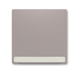 Zoni® 3559T-A00610 244 kryt spínače jednoduchý, s popisovým polem barva greige ABB