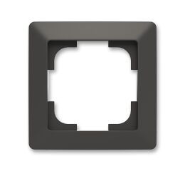 Zoni® 3901T-A00010 137 rámeček jednonásobný barva matná černá / bílá ABB