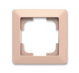 Zoni® 3901T-A00010 142 rámeček jednonásobný barva pudrová / bílá ABB
