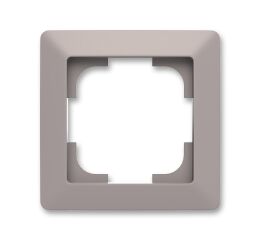Zoni® 3901T-A00010 144 rámeček jednonásobný barva greige / bílá ABB