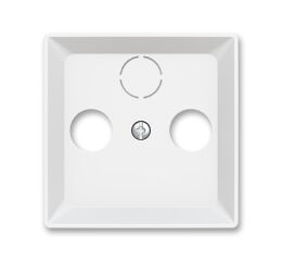 Zoni® 5011T-A00300 240 kryt zásuvky televizní, rozhlasové (a satelitní) barva matná bílá ABB