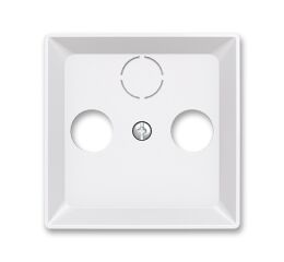 Zoni® 5011T-A00300 500 kryt zásuvky televizní, rozhlasové (a satelitní) barva bílá ABB