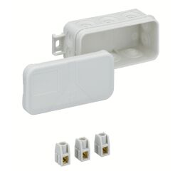 Spelsberg Mini 25-2,5? Rozbočovací krabice, druh krytí IP55, max. průřez vodiče 2,5?, rázová houževnatost IK07, třída ochrany II, Ui 400V AC, VDE, bez obsahu halogenů *31040801